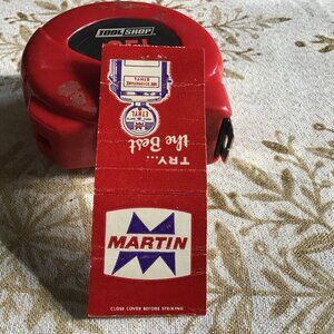Matchbook Cover Martin Fuel Products - Martin - Coast to Coast !